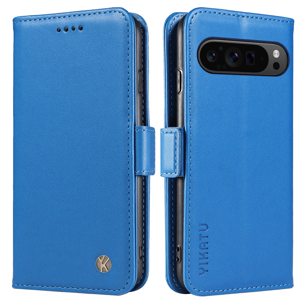 YIKATU YK-003 For Google Pixel 9 Pro Case Stand Magnetic Wallet Phone Cover YIKATU YK-003 For Google Pixel 9 Pro Case Stand Magnetic Wallet Phone Cover